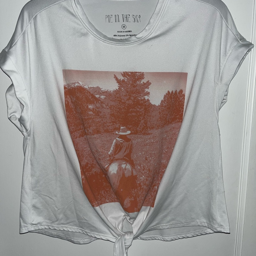 Women’s size Medium Horse tie top